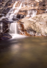 Naklejka premium Waterfall. Spain. Valle del Jerte