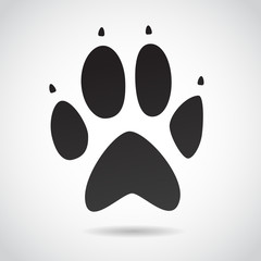 Animal print VECTOR icon.