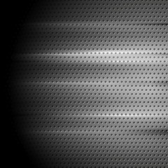 Tech perforated metal background
