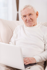 Fototapeta premium Surfing the net.