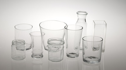 verschiedene Gläser