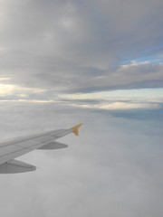 Fototapeta premium Entre nubes