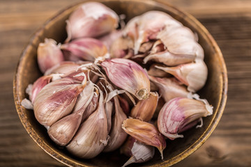 Organic garlic
