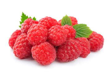 Raspberry fruits