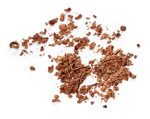 Chocolate shavings