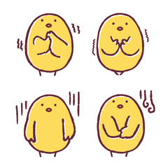 ひよこポーズ-03