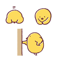 ひよこポーズ-02