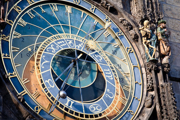 Fototapeta na wymiar Prague astronomical clock
