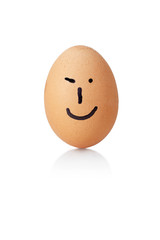Egg, wink