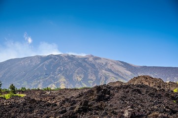 Landscapes of Etna, Sicily ,Italy.