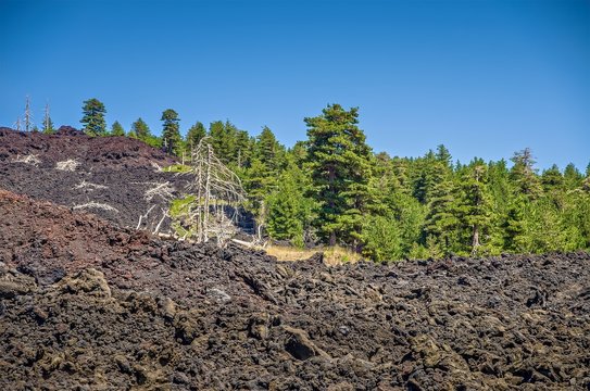 Landscapes of Etna, Sicily ,Italy.