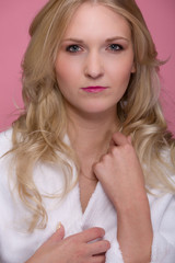 Naklejka premium Hübsche Frau