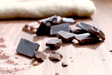 black chocolate