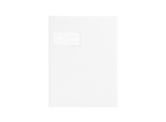 Geschäftsausstattung Kuvert weiß