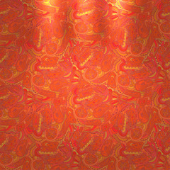 Seamless red texture with ornament tribal style with light and s