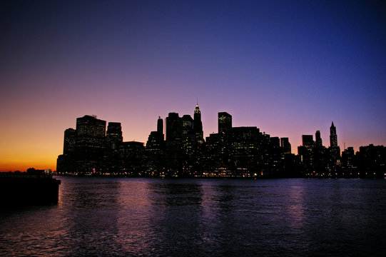 Nacht über Manhattan