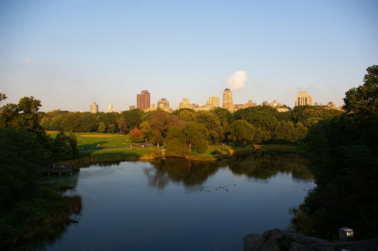 Fototapeta Teich im Central Park