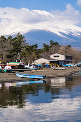 The mount Fuji