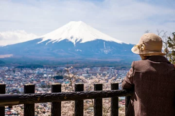 Foto op Canvas The mount Fuji © sabino.parente
