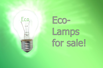 Eco-Lamp for sale