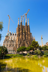 Obraz premium Sagrada Familia - Barcelona Hiszpania