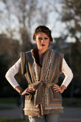 Beautiful Girl in the park