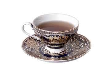 Teacup full of tea
