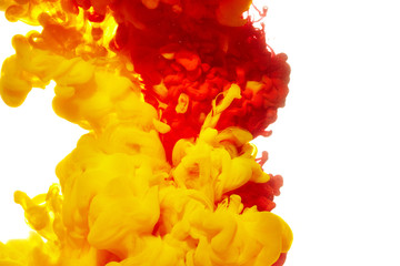 Abstract paint splash