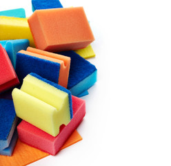 Kitchen sponges for washing dishes
