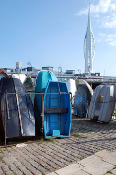 Boote an Land, Portsmouth