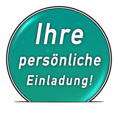 bg26 ButtonGrafik UmschlagButton ub16 - Einladung1 türkis g2568