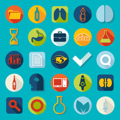 Set of medical icons