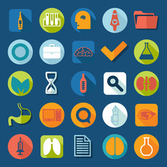 Set of medical icons