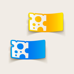 realistic design element: cheese