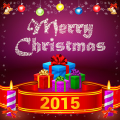 Ribbon 2015 and Merry Christmas gifts