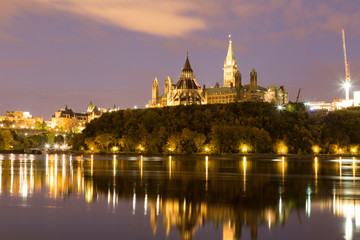 Obraz na płótnie Canvas Ottawa Parliament Hill