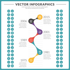 Vector infographics and design elements