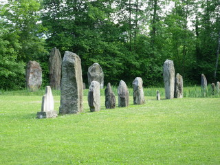 Megalith in Yverdon – switzerland