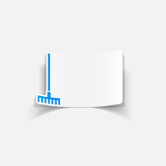 realistic design element: rake