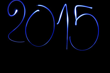 New year 2015 numbers