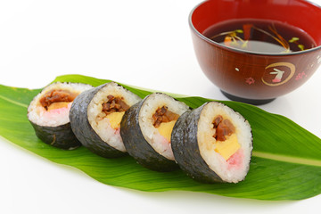 美味しそうな巻き寿司
