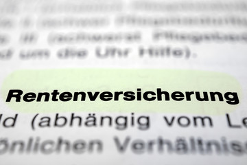 Rentenversicherung