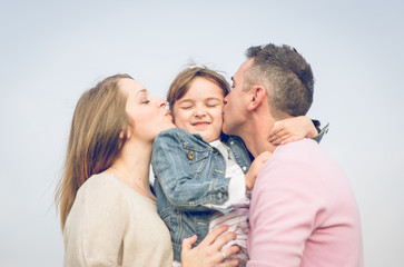 Obraz premium happy family