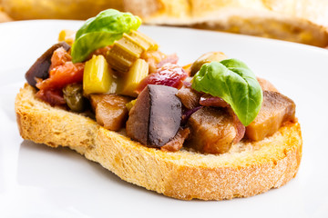 Bruschetta Caponata