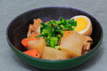 Japanese cuisine; Boiled and seasoned vegetables