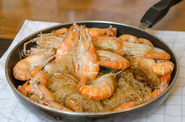 asian baked shrimp