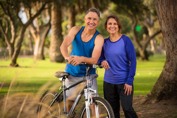 Portrait of a healthy couple