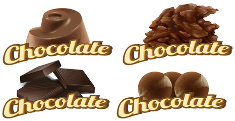 Chocolate labels