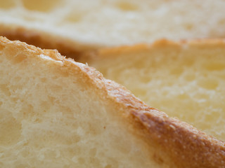 フランスパンのスライス
