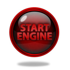 power circular icon on white background